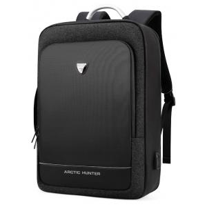 ARCTIC HUNTER τσάντα πλάτης B00227-BK με θήκη laptop, μαύρη | Οικιακές & Προσωπικές Συσκευές | elabstore.gr