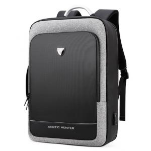 ARCTIC HUNTER τσάντα πλάτης B00227-DG, laptop, USB, ανοιχτό γκρι | eLabstore.gr ARCTIC HUNTER τσάντα πλάτης B00227-LG με θήκη laptop, ανοιχτό γκρι | Οικιακές & Προσωπικές Συσκευές | elabstore.gr