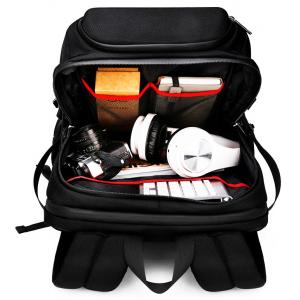 ARCTIC HUNTER τσάντα πλάτης B-00295-BK με θήκη laptop eva πρόσοψη, μαύρη | Οικιακές & Προσωπικές Συσκευές | elabstore.gr
