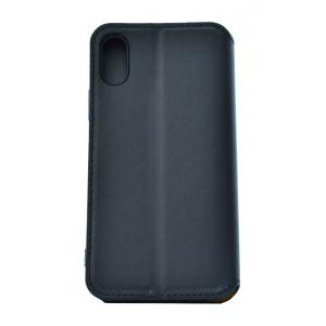 POWERTECH Θήκη Slim Leather για iPhone X/XS, μαύρη | Αξεσουάρ κινητών | elabstore.gr