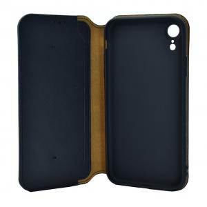 POWERTECH Θήκη Slim Leather για iPhone XR, μαύρη | Αξεσουάρ κινητών | elabstore.gr