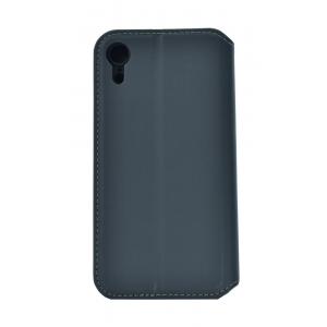 POWERTECH Θήκη Slim Leather για iPhone XR, γκρι | Αξεσουάρ κινητών | elabstore.gr