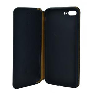 POWERTECH Θήκη Slim Leather για iPhone 7/8 Plus, μαύρη | Αξεσουάρ κινητών | elabstore.gr