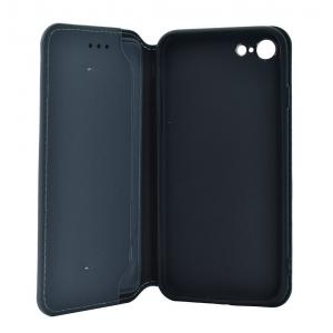 POWERTECH Θήκη Slim Leather για iPhone 7/8, γκρι | Αξεσουάρ κινητών | elabstore.gr