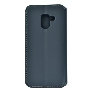 POWERTECH Θήκη Slim Leather για Samsung A5 2018, γκρι | Αξεσουάρ κινητών | elabstore.gr