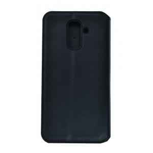 POWERTECH Θήκη Slim Leather για Samsung A6 Plus 2018, μαύρη | Αξεσουάρ κινητών | elabstore.gr