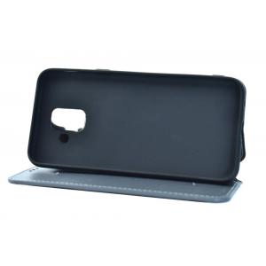 POWERTECH Θήκη Slim Leather για Samsung A6 2018, γκρι | Αξεσουάρ κινητών | elabstore.gr