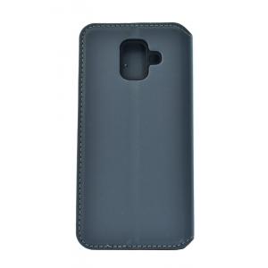 POWERTECH Θήκη Slim Leather για Samsung A6 2018, γκρι | Αξεσουάρ κινητών | elabstore.gr