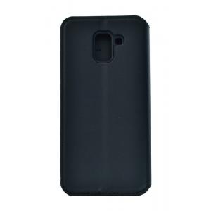POWERTECH Θήκη Slim Leather για Samsung J6 2018, μαύρη | Αξεσουάρ κινητών | elabstore.gr