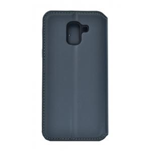 POWERTECH Θήκη Slim Leather για Samsung J6 2018, γκρι | Αξεσουάρ κινητών | elabstore.gr