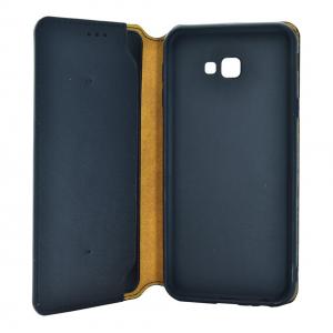 POWERTECH Θήκη Slim Leather για Samsung J4 Plus 2018, μαύρη | Αξεσουάρ κινητών | elabstore.gr