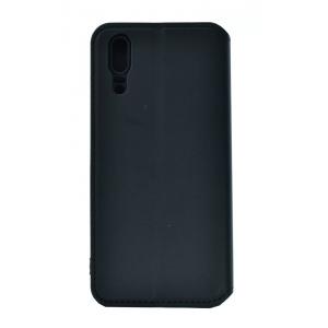 POWERTECH Θήκη Slim Leather για Huawei P20, μαύρη | Αξεσουάρ κινητών | elabstore.gr