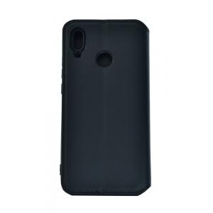 POWERTECH Θήκη Slim Leather για Huawei P20 Lite, μαύρη | Αξεσουάρ κινητών | elabstore.gr