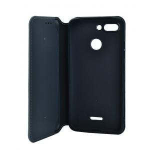 POWERTECH Θήκη Slim Leather για Xiaomi Redmi 6, γκρι | Αξεσουάρ κινητών | elabstore.gr