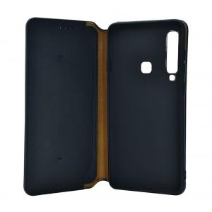 POWERTECH Θήκη Slim Leather για Samsung A9 2018, μαύρη | Αξεσουάρ κινητών | elabstore.gr