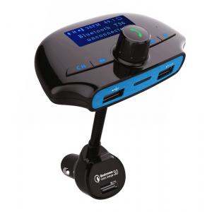 POWERTECH FM Transmitter με LCD οθόνη PT-737, QC 3.0, USB, SD, Bluetooth | Gadgets | elabstore.gr