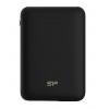 SILICON POWER Power Bank C100 10000mAh, 2x USB Output, Black | Αξεσουάρ κινητών | elabstore.gr