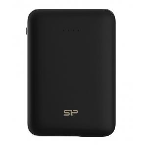 SILICON POWER Power Bank C100 10000mAh, 2x USB Output, Black | Αξεσουάρ κινητών | elabstore.gr