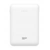 SILICON POWER Power Bank C100 10000mAh, 2x USB Output, White | Αξεσουάρ κινητών | elabstore.gr