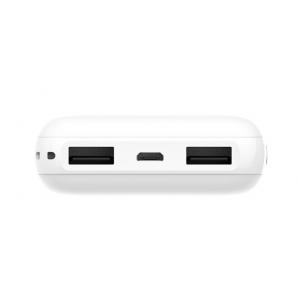 SILICON POWER Power Bank C100 10000mAh, 2x USB Output, White | Αξεσουάρ κινητών | elabstore.gr