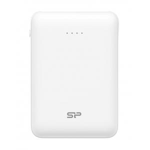 SILICON POWER Power Bank C100 10000mAh, 2x USB Output, White | Αξεσουάρ κινητών | elabstore.gr