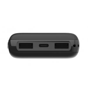 SILICON POWER Power Bank C200 20000mAh, 2x USB Output, Black | Αξεσουάρ κινητών | elabstore.gr