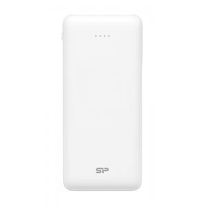 SILICON POWER Power Bank C200 20000mAh, 2x USB Output, White | Αξεσουάρ κινητών | elabstore.gr