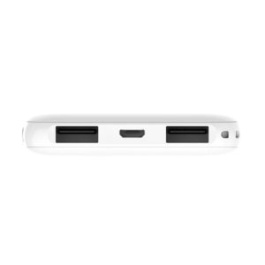 SILICON POWER Power Bank C50 5000mAh, 2x USB Output, White | Αξεσουάρ κινητών | elabstore.gr