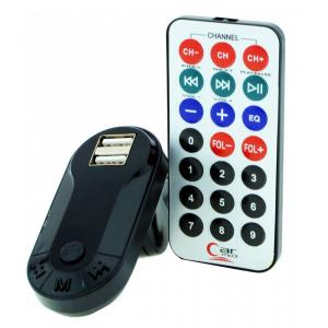 Car FM Transmitter T26 με LCD οθόνη, USB, SD, μαύρο | Εικόνα & Ήχος | elabstore.gr