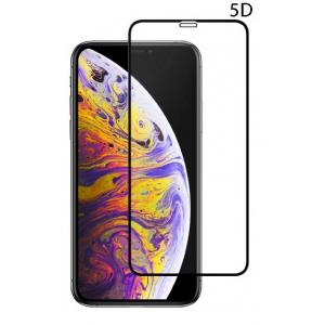 POWERTECH Tempered Glass 5D Full Glue TGC-0265 για iPhone X, μαύρο | Αξεσουάρ κινητών | elabstore.gr