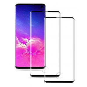 POWERTECH Tempered Glass 3D, half glue, curved, Samsung S10 Plus, μαύρο | Αξεσουάρ κινητών | elabstore.gr