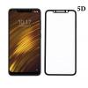 POWERTECH Tempered Glass 5D Full Glue για Pocophone F1 Qualcomm, μαύρο | Αξεσουάρ κινητών | elabstore.gr