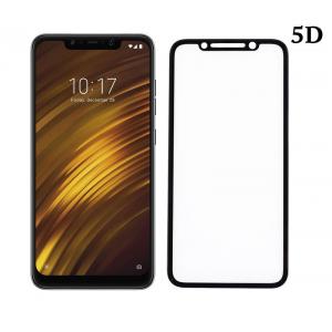 POWERTECH Tempered Glass 5D Full Glue για Pocophone F1 Qualcomm, μαύρο | Αξεσουάρ κινητών | elabstore.gr