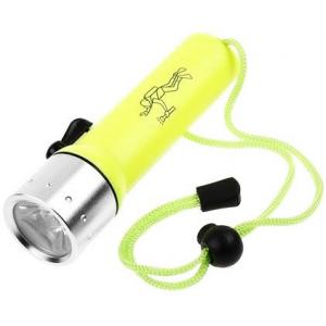 VIPOW Αδιάβροχος φακός URZ0045, IP67, LED 3W 110 Lumens, πράσινο | Μπαταρίες - Φακοί | elabstore.gr