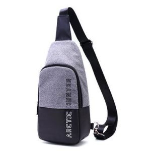 ARCTIC HUNTER τσάντα Crossbody XB0058-DG, αδιάβροχη, σκούρο γκρι | Οικιακές & Προσωπικές Συσκευές | elabstore.gr