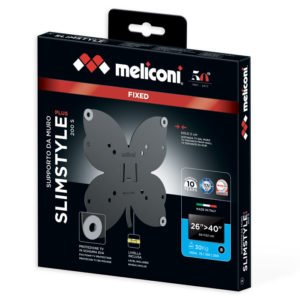 MELICONI SLIMSTYLE PLUS 200S BLACK ΒΑΣΗ TV 26'-40' | ΕΙΚΟΝΑ / ΗΧΟΣ | elabstore.gr