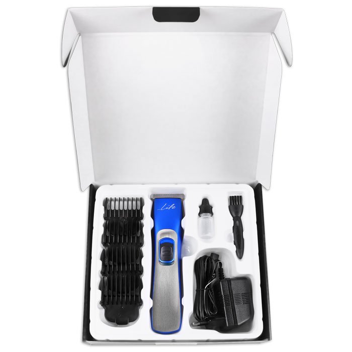 LIFE Precision Hair Clipper Cord & Cordless, Blue | eLabstore.gr LIFE Precision Hair Clipper Cord & Cordless, Blue | ΜΙΚΡΟΣΥΣΚΕΥΕΣ / ΕΠΟΧΙΑΚΑ / ΛΕΥΚΕΣ ΣΥΣΚΕΥΕΣ | elabstore.gr