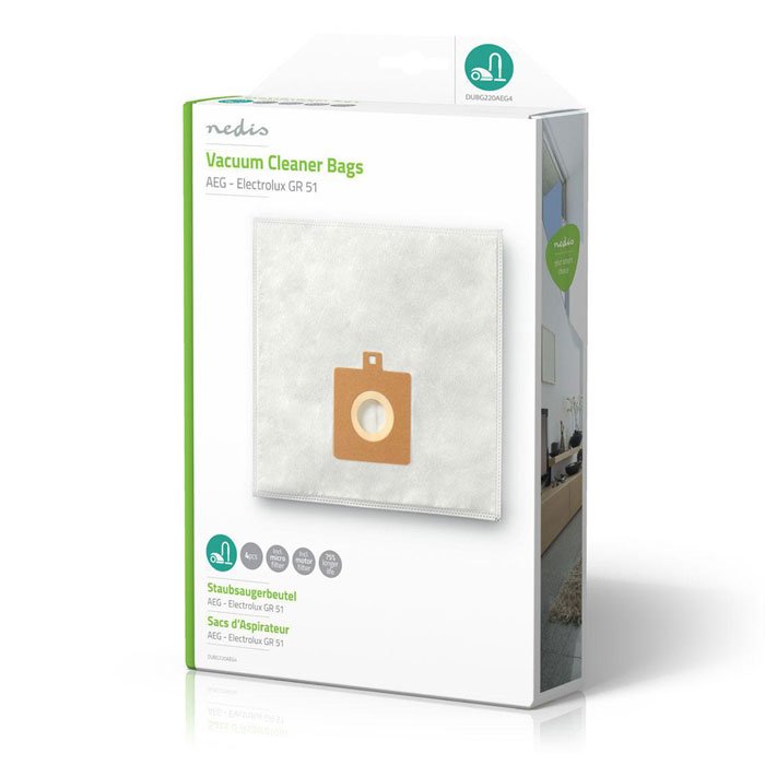 NEDIS DUBG220AEG4 Vacuum Cleaner Bag AEG - Electrolux GR 51 | eLabstore.gr NEDIS DUBG220AEG4 Vacuum Cleaner Bag AEG - Electrolux GR 51 | ΜΙΚΡΟΣΥΣΚΕΥΕΣ / ΕΠΟΧΙΑΚΑ / ΛΕΥΚΕΣ ΣΥΣΚΕΥΕΣ | elabstore.gr