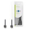 NEDIS CAGB22000BK15 Stereo Audio Cable 3.5 mm Male - 3.5 mm Male 1.5 m Black | ΚΑΛΩΔΙΑ / ADAPTORS | elabstore.gr
