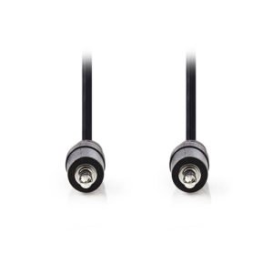 NEDIS CAGB22000BK15 Stereo Audio Cable 3.5 mm Male - 3.5 mm Male 1.5 m Black | ΚΑΛΩΔΙΑ / ADAPTORS | elabstore.gr