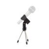 NEDIS MPST05BK Microphone Table Stand Max 0.8 kg Black Silver | ΕΙΚΟΝΑ / ΗΧΟΣ | elabstore.gr