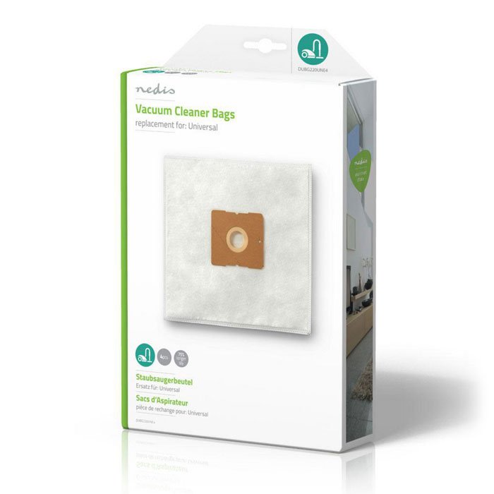 NEDIS DUBG220UNE4 Vacuum Cleaner Bag Universal | eLabstore.gr NEDIS DUBG220UNE4 Vacuum Cleaner Bag Universal | ΜΙΚΡΟΣΥΣΚΕΥΕΣ / ΕΠΟΧΙΑΚΑ / ΛΕΥΚΕΣ ΣΥΣΚΕΥΕΣ | elabstore.gr