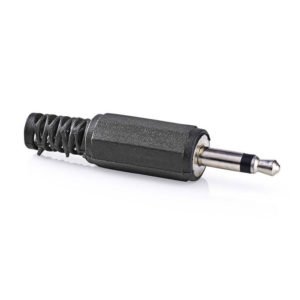 NEDIS CAVC22980BK Jack Connector Mono 3.5 mm Male 25 pieces Black | ΚΑΛΩΔΙΑ / ADAPTORS | elabstore.gr