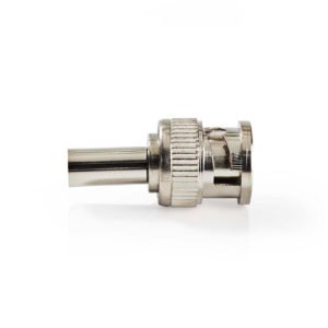 NEDIS CVVC01905ME BNC Connector Male For 6.0mm Coaxial Cables 25 pieces Metal | ΚΑΛΩΔΙΑ / ADAPTORS | elabstore.gr