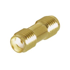 NEDIS CSGP02940GD SMA Adapter SMA Female - SMA Female 2 pieces Gold | ΚΑΛΩΔΙΑ / ADAPTORS | elabstore.gr