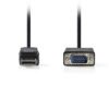 NEDIS CCGP37300BK10 DisplayPort - VGA Cable DisplayPort Male - VGA Male 1.0 m Bl | eLabstore.gr NEDIS CCGP37300BK10 DisplayPort - VGA Cable DisplayPort Male - VGA Male 1.0 m Bl | ΚΑΛΩΔΙΑ / ADAPTORS | elabstore.gr