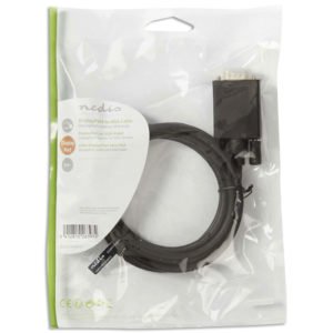 NEDIS CCGP37300BK20 DisplayPort - VGA Cable DisplayPort Male - VGA Male 2.0 m Bl | eLabstore.gr NEDIS CCGP37300BK20 DisplayPort - VGA Cable DisplayPort Male - VGA Male 2.0 m Bl | ΚΑΛΩΔΙΑ / ADAPTORS | elabstore.gr