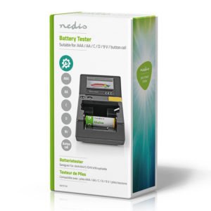 NEDIS BATE110 Battery tester AAA, AA, C, D, 9 V, Button Cell | ΜΠΑΤΑΡΙΕΣ / ENERGY | elabstore.gr