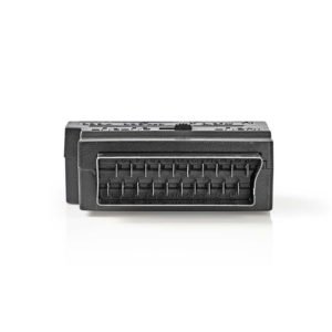 NEDIS CVGP31902BK Switchable SCART Adapter | ΚΑΛΩΔΙΑ / ADAPTORS | elabstore.gr