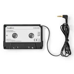 NEDIS ACON2200BK Cassette Adapter 3.5 mm Male Black | ΕΙΚΟΝΑ / ΗΧΟΣ | elabstore.gr